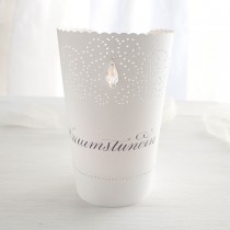 Windlicht „Traumstunden“